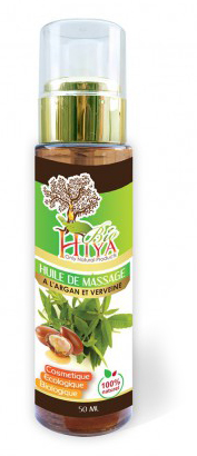 Huile De Massage À L'argan Et Verveine 50 ml