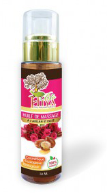 Huile De Massage à L'argan et Rose 30 ml
